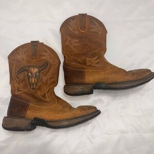 EUC men’s Brothers/Sons brown leather cowboy boots. Style BCIFA21P8 size 10D